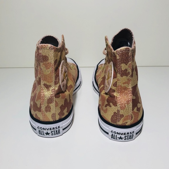 Converse Ctas Hi Top Particle Beige/Cameo Brown - Picture 6 of 8